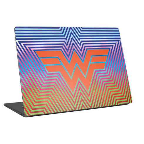 Wonder Woman 1984 (2020) Rainbow Chevron Logo Universal Laptop 11in (8.8 x 6.2in) Skin